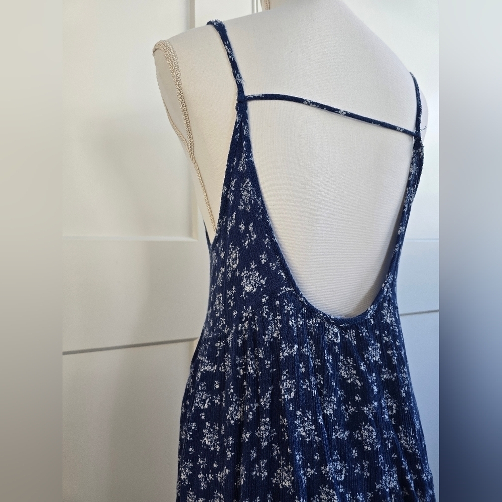 Ocean Drive Floral Blue Dress - Picture 6 of 7